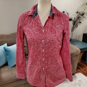 Tommy Hilfiger Paisley Button-Down